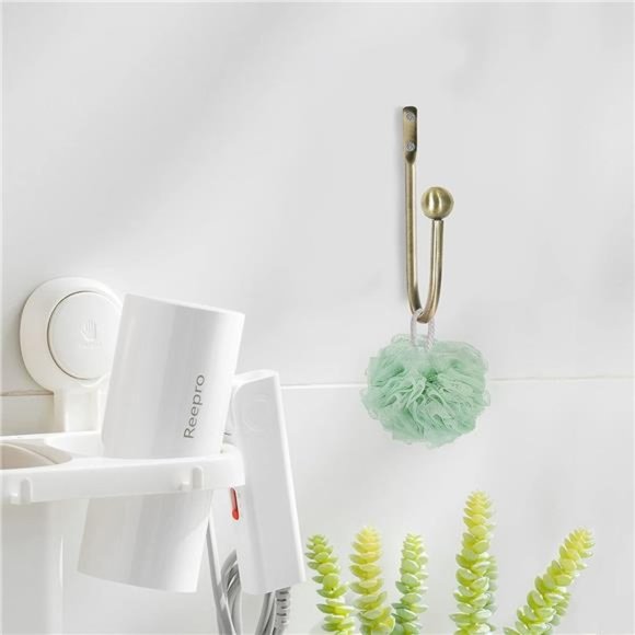 Curtain Holdback, 4 Pcs Wall Mounted Drapery Tiebacks with Screws, Heavy Duty - Picture 6 of 7